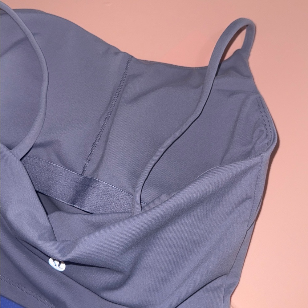 lululemon athletica Lavender Gray Strappy Crop Top - Picture 8 of 8